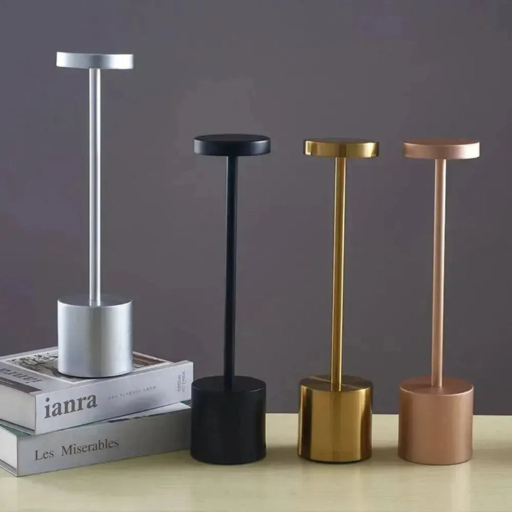 Astori Lampe Rechargeable Moderne | Or Rosé pour Chambre et Salon Élégant
