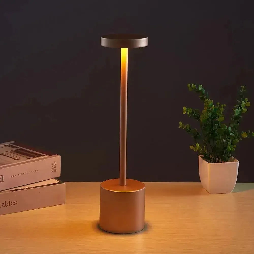 Astori Lampe Rechargeable Moderne | Or Rosé pour Chambre et Salon Élégant