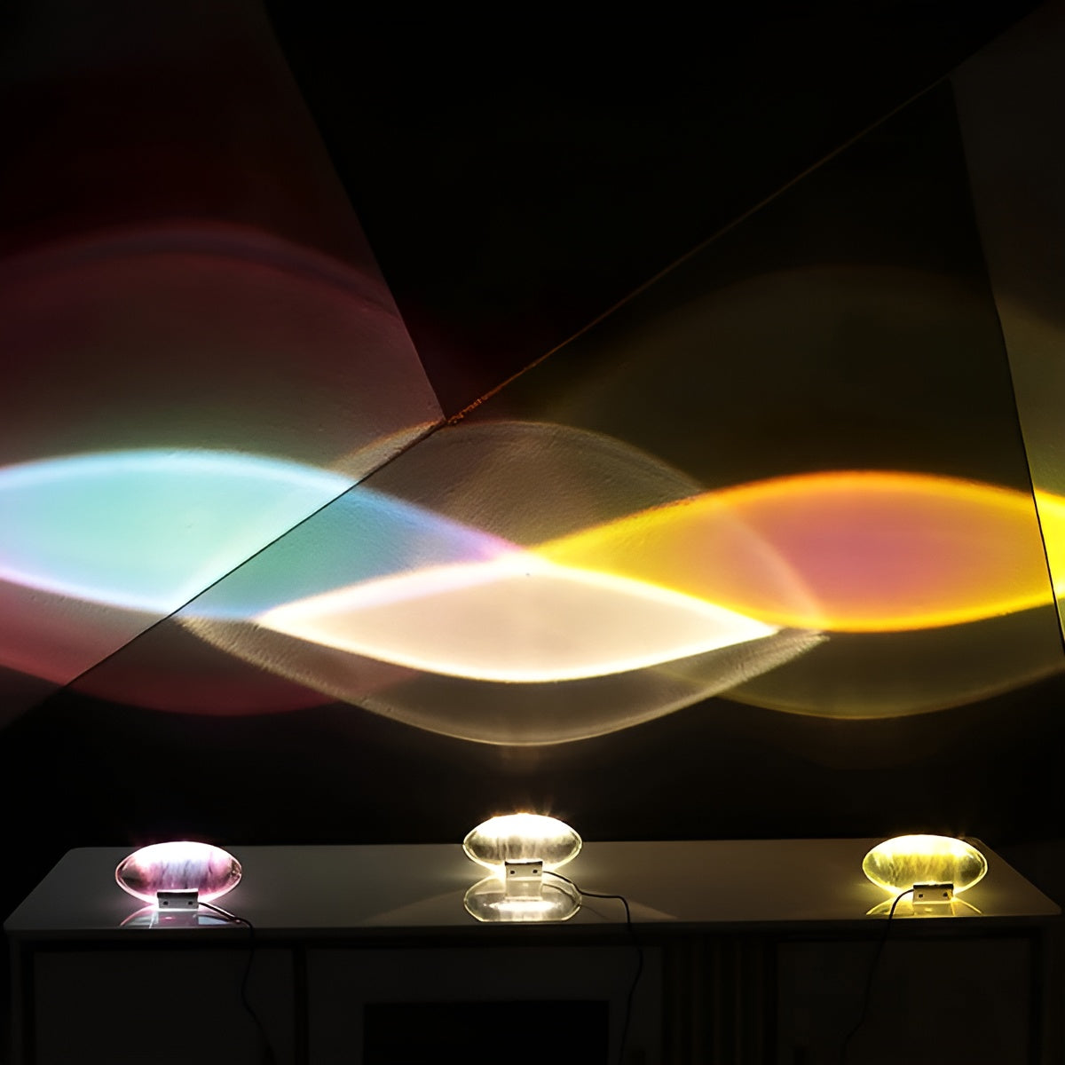 Lampe Longiligne Moderne Ambiance Chaude | Blanc Chaud pour Salon et Chambre