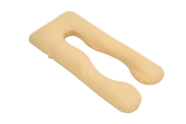 Oreiller de Grossesse et Allaitement 2-en-1 Corps Entier — 4 Couleurs