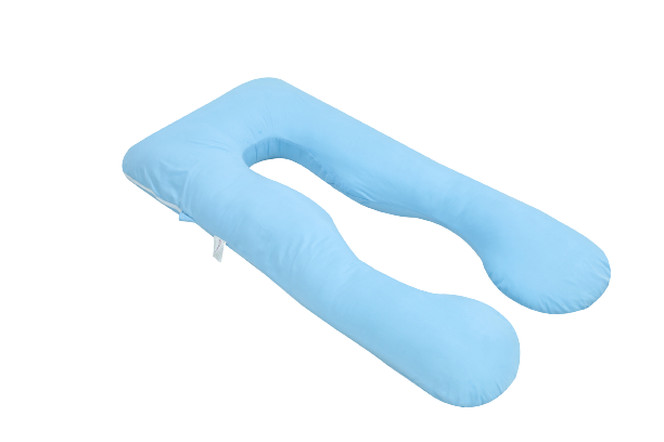 Oreiller de Grossesse et Allaitement 2-en-1 Corps Entier — 4 Couleurs
