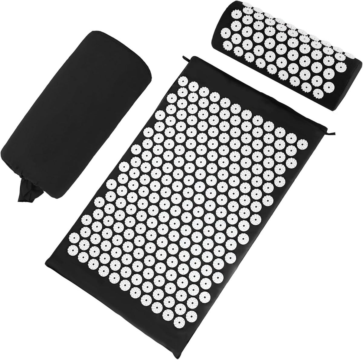 Set Tapis d'Acupression et Oreiller — Soulagement du Dos et Réduction du Stress