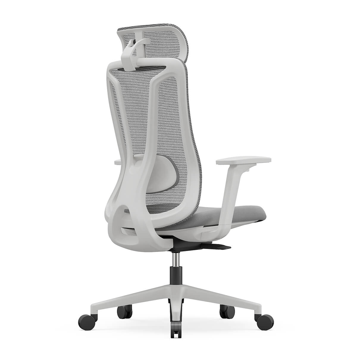 Chaise de Bureau Ergonomique Maille Premium avec Soutien Lombaire