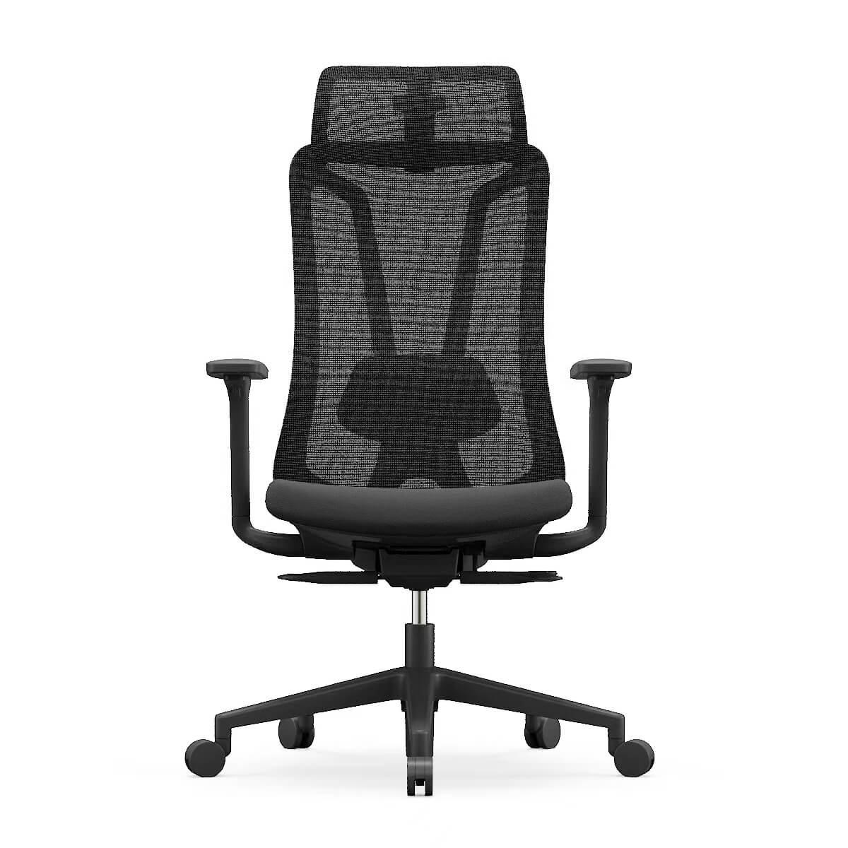 Chaise de Bureau Ergonomique Maille Premium avec Soutien Lombaire