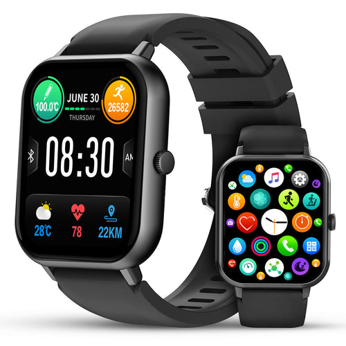 Montre Connectée Fitness Tracker — Suivi Santé Sport et Sommeil