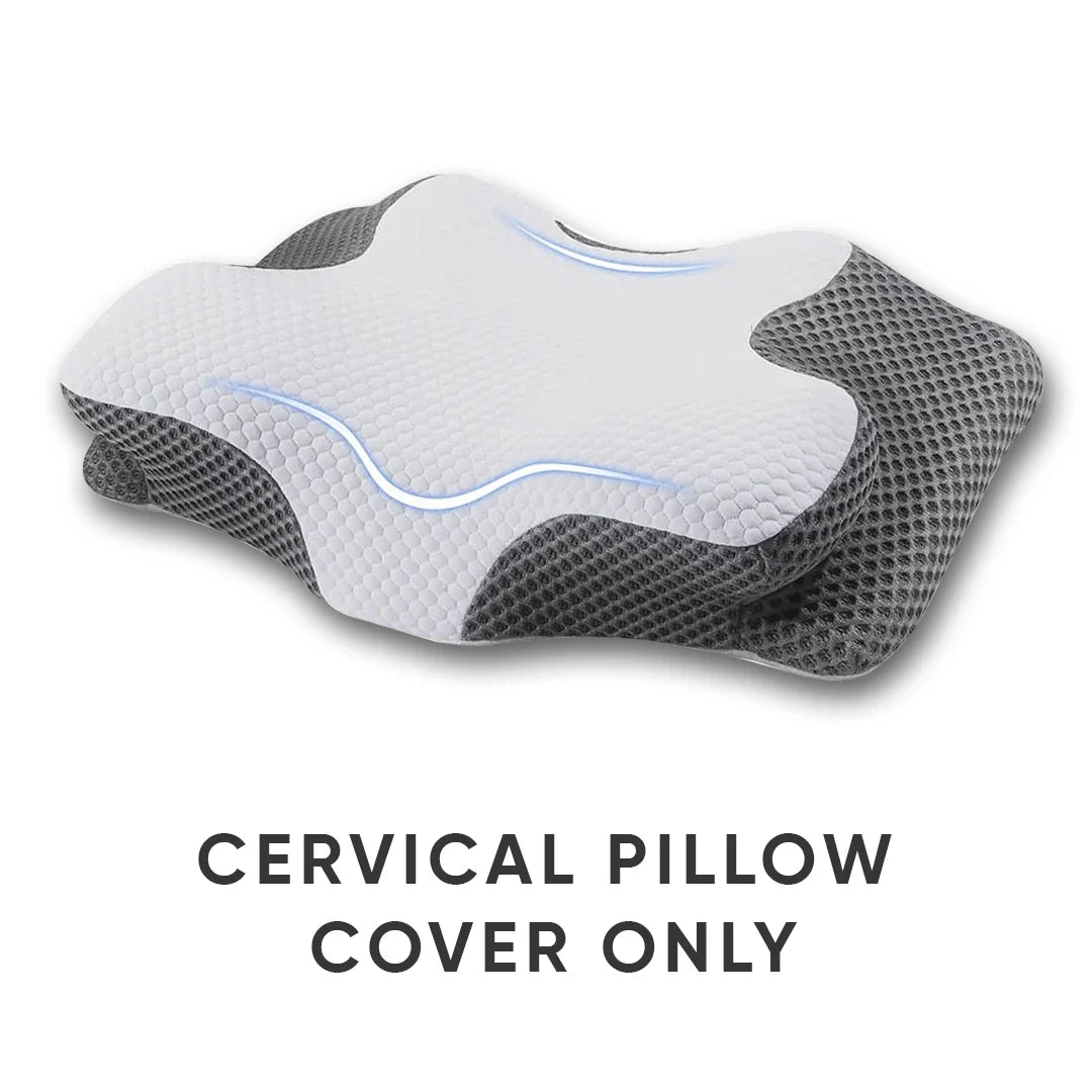 Housse de Remplacement pour Oreiller Cervical Breeze en Coton Respirant
