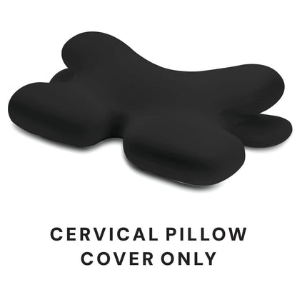 Housse de Remplacement pour Oreiller Cervical en Coton — 4 Couleurs