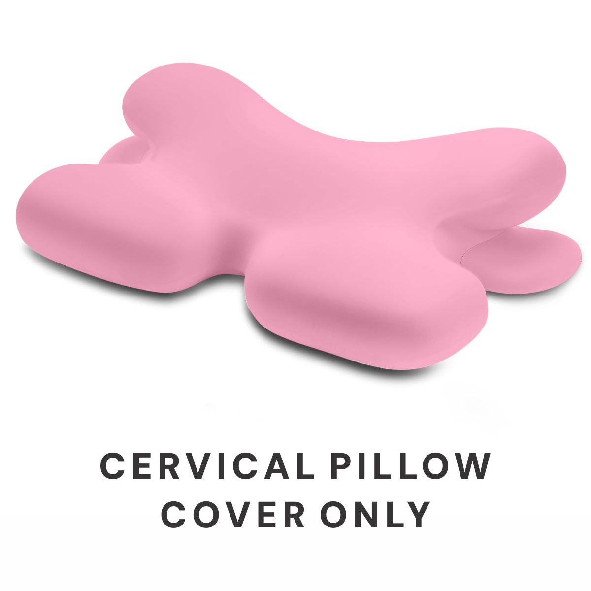 Housse de Remplacement pour Oreiller Cervical en Coton — 4 Couleurs
