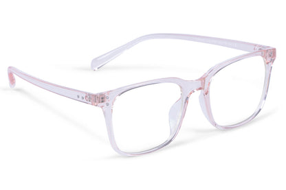 Lunettes Lumière Bleue Dijon — Nude Mat et Teintes Naturelles Discrètes