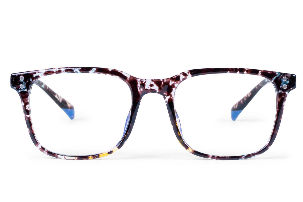 Lunettes Lumière Bleue Dijon — Nude Mat et Teintes Naturelles Discrètes