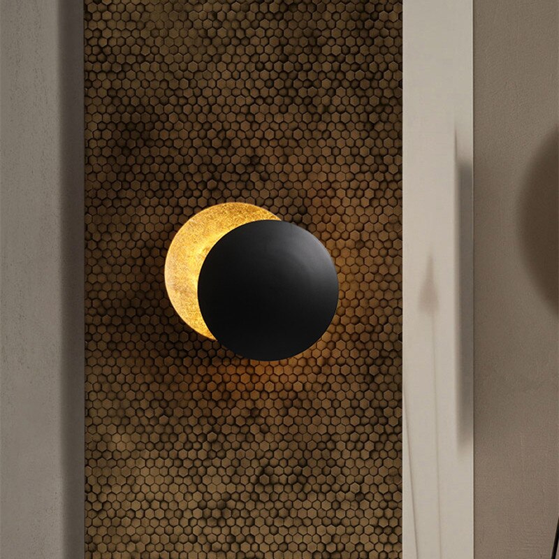 EclipseLamp Applique Éclipse | Lumière Douce et Apaisante pour l'Ambiance