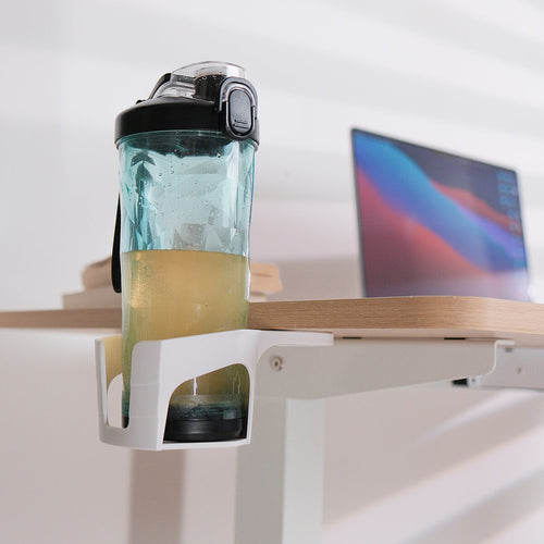 Porte-Gobelet de Bureau à Fixer sur le Bord — Boissons Toujours à Portée