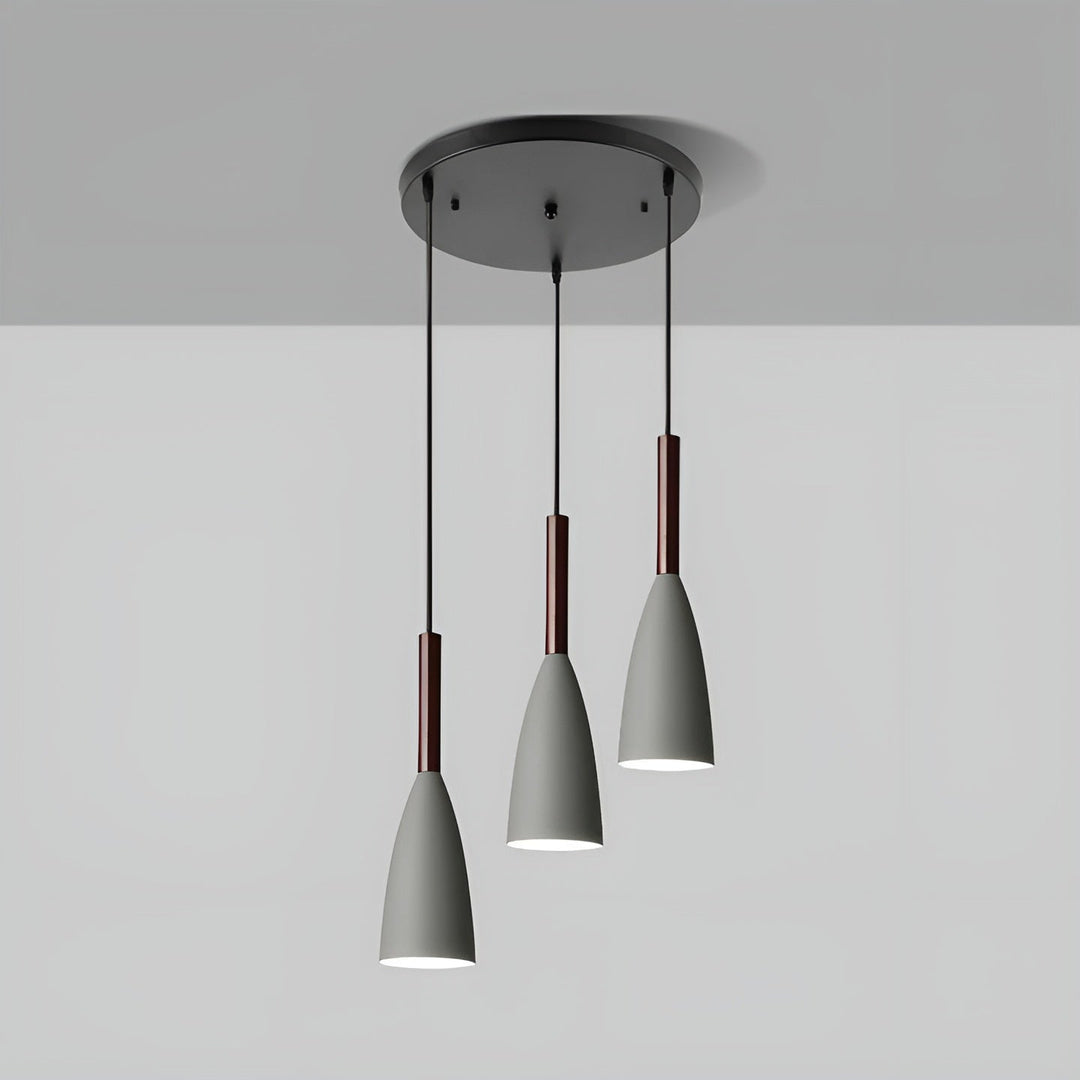 Suspension Scandinave Hauteur Réglable | Cuisine et Chambre Blanc ou Gris