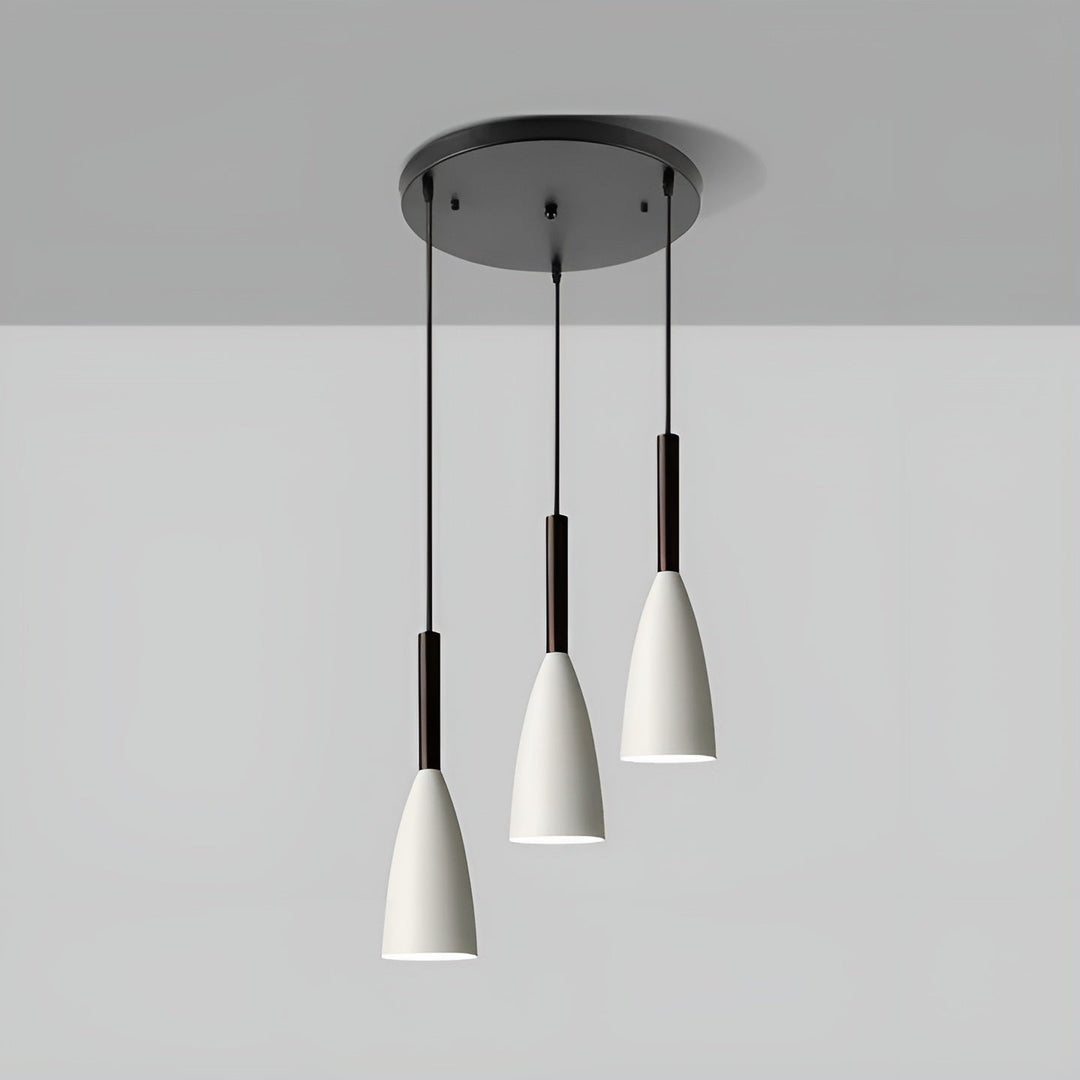 Suspension Scandinave Hauteur Réglable | Cuisine et Chambre Blanc ou Gris