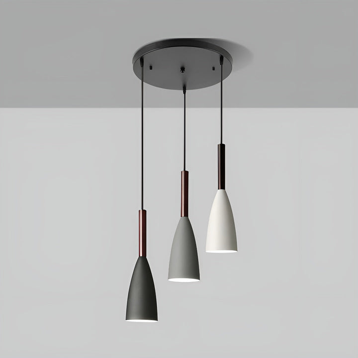 Suspension Scandinave Hauteur Réglable | Cuisine et Chambre Blanc ou Gris