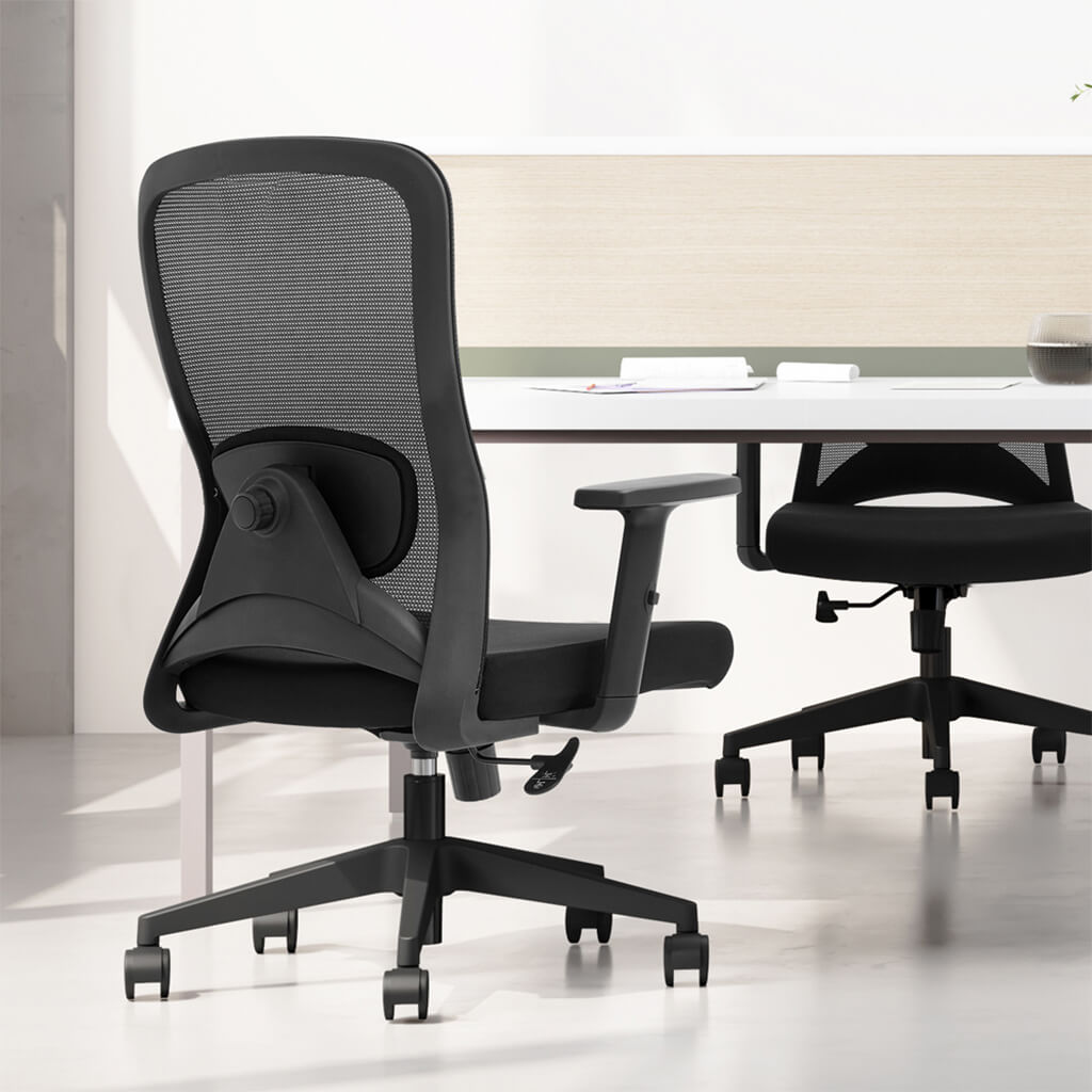 Chaise de Bureau Flex en Maille — Confort Fiable en 3 Couleurs