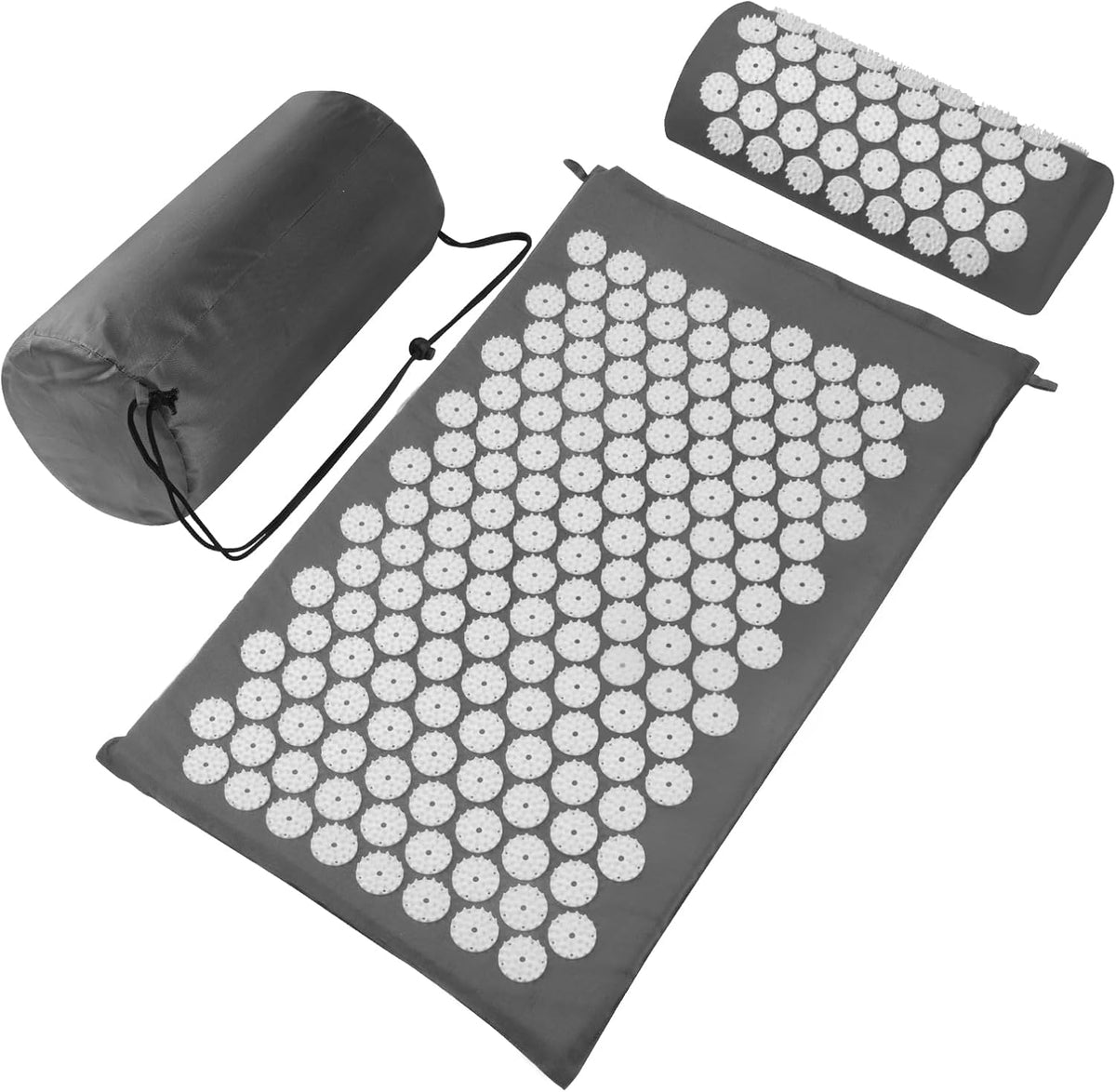 Set Tapis d'Acupression et Oreiller — Soulagement du Dos et Réduction du Stress