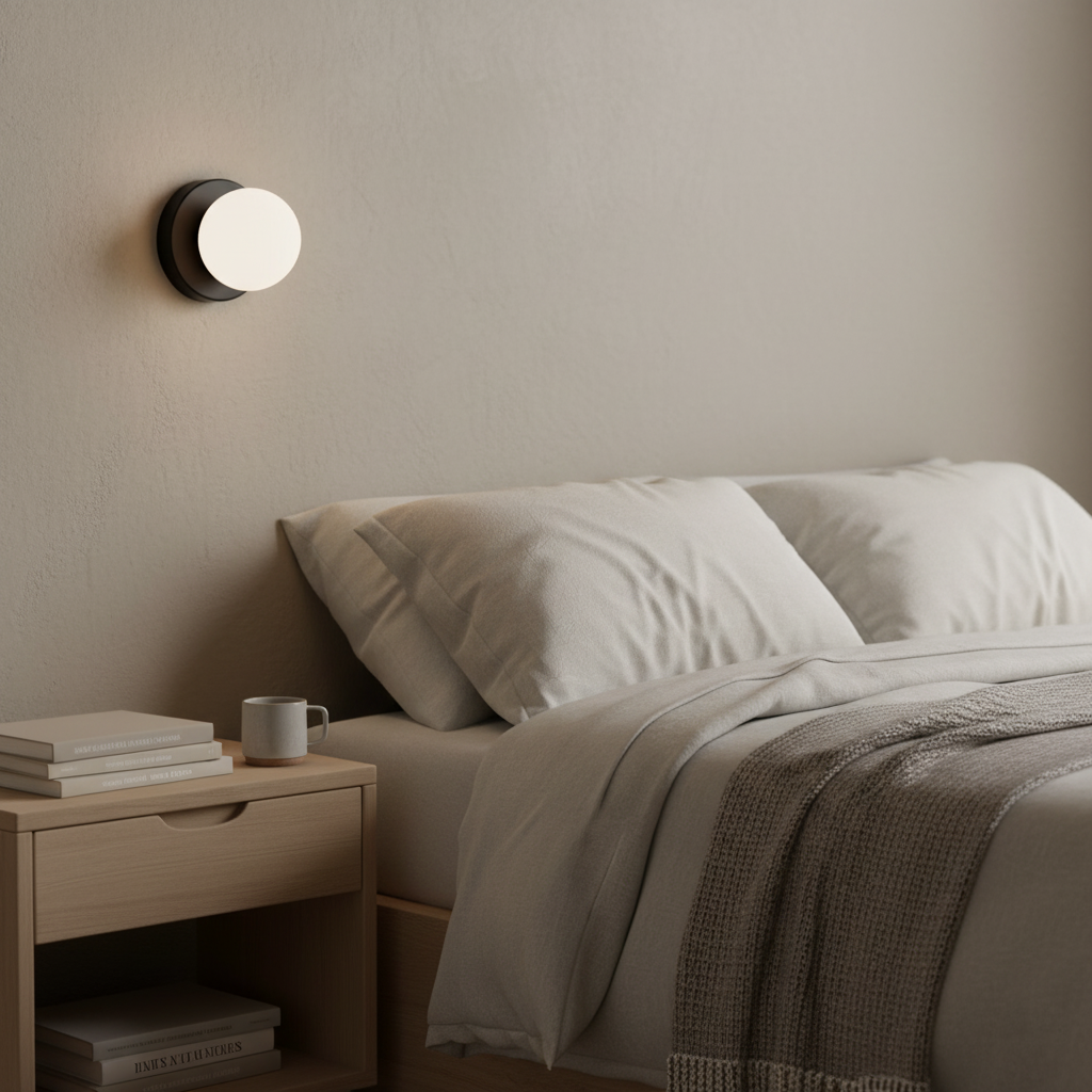Lyyx Applique Ronde en Verre LED Moderne | Éclairage Intérieur Élégant