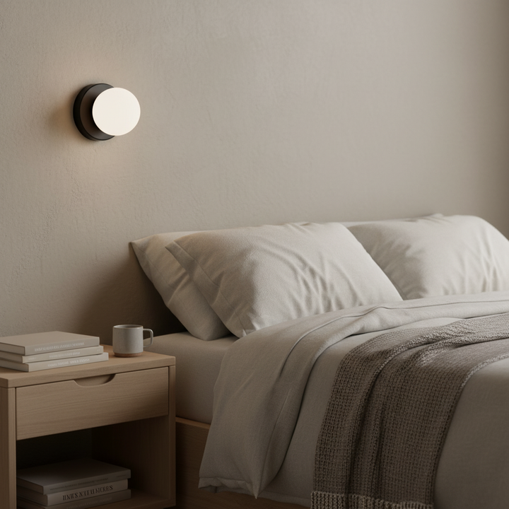 Lyyx Applique Ronde en Verre LED Moderne | Éclairage Intérieur Élégant