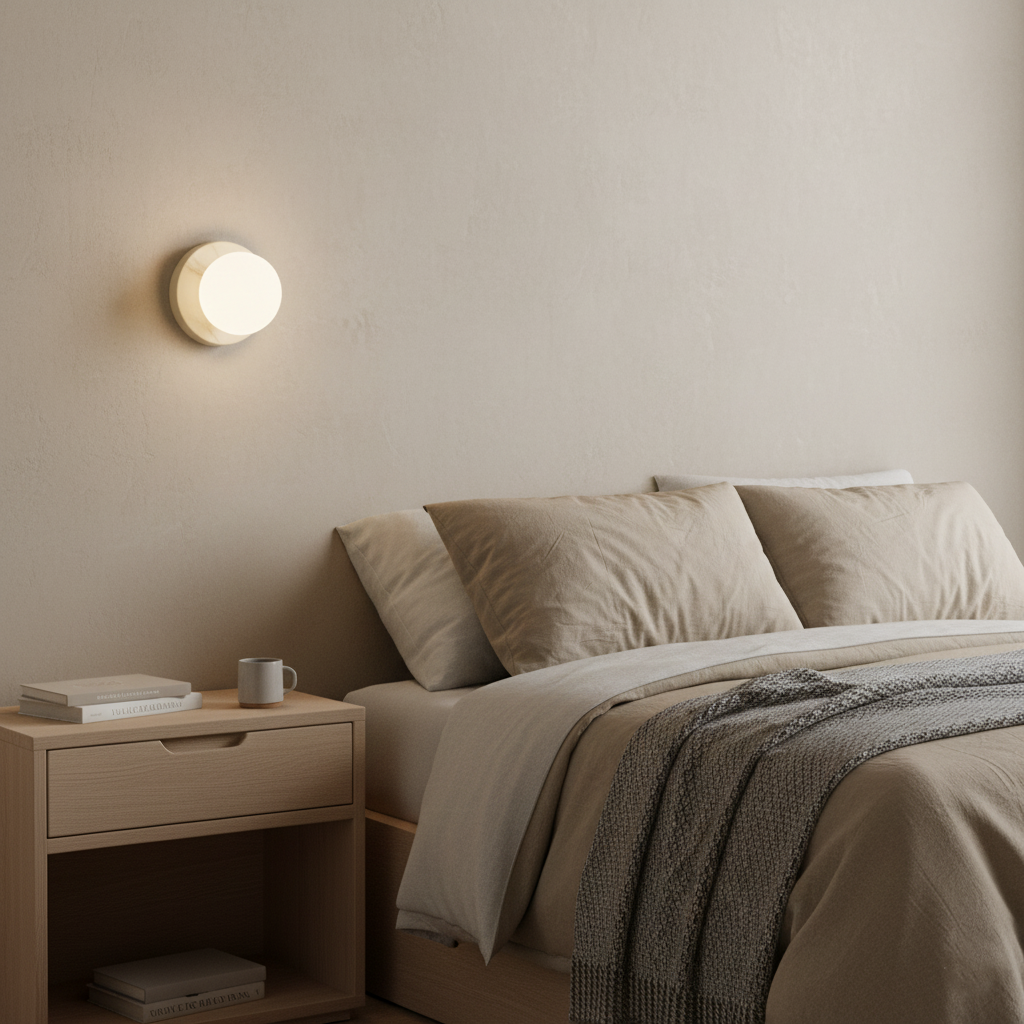 Lyyx Applique Ronde en Verre LED Moderne | Éclairage Intérieur Élégant