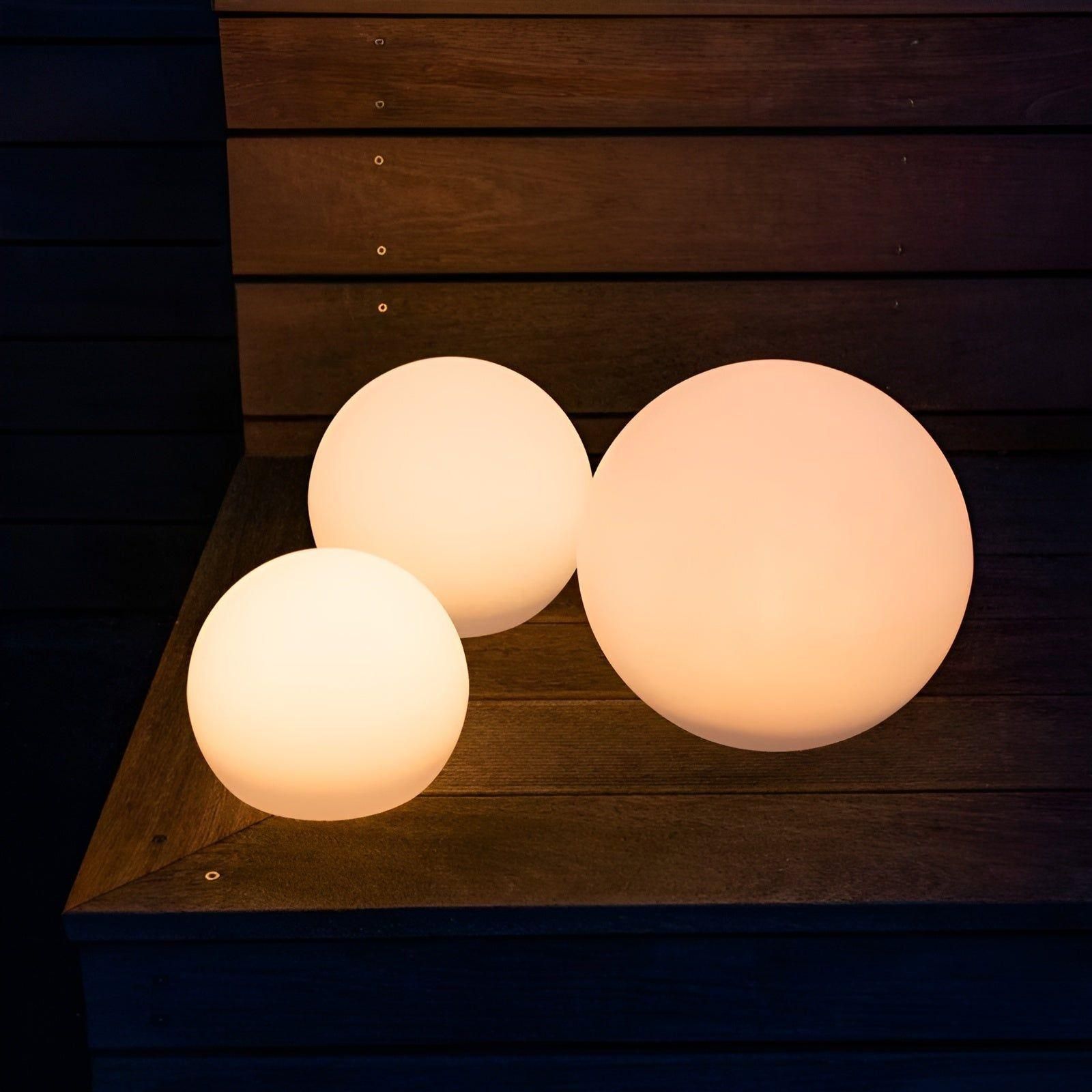 GlowBall Boule LED Étanche Changement Couleur | Jardin 15cm Décoratif Extérieur
