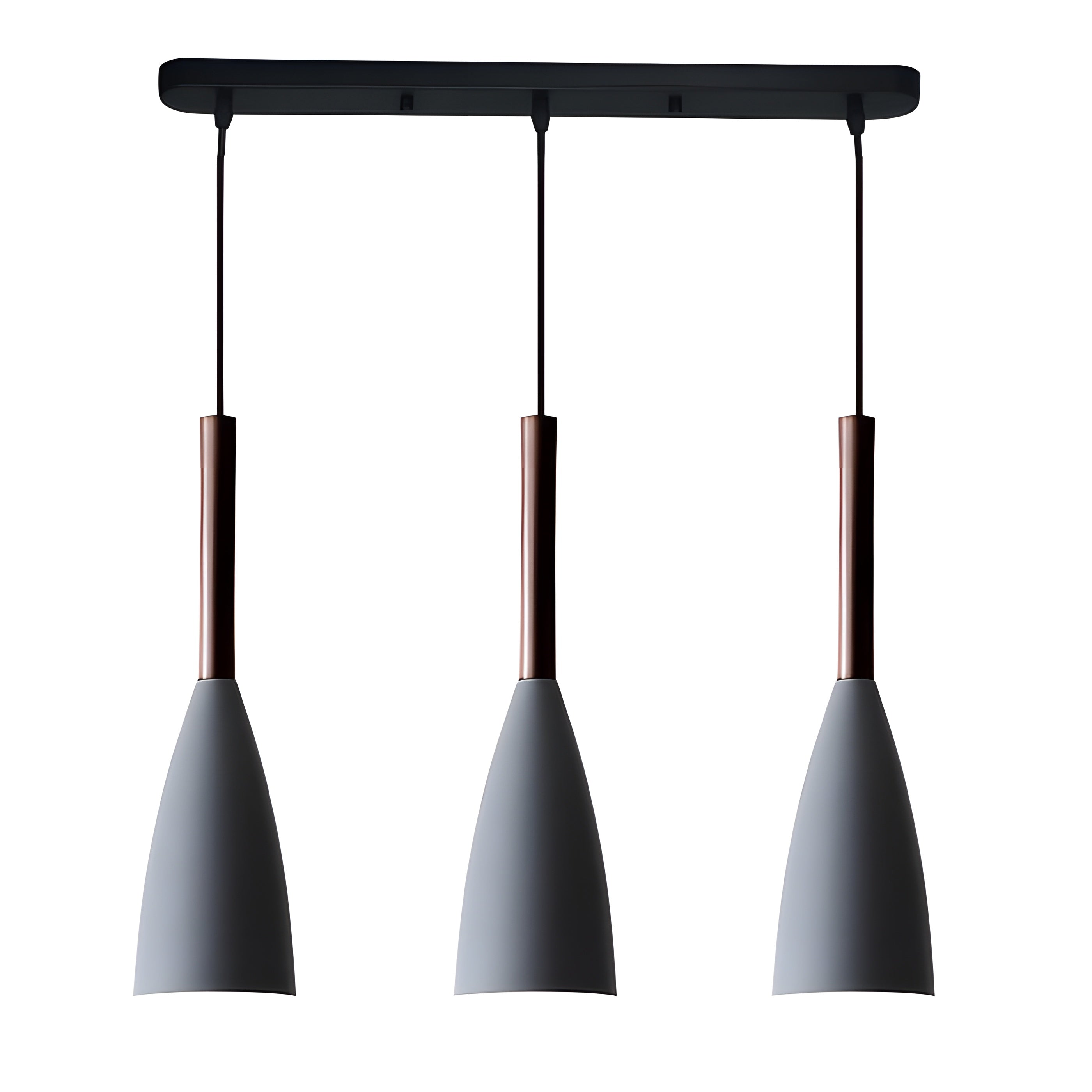 RetroSphere Suspension Nordic Rétro Réglable | Blanc ou Gris Ambiance Vintage