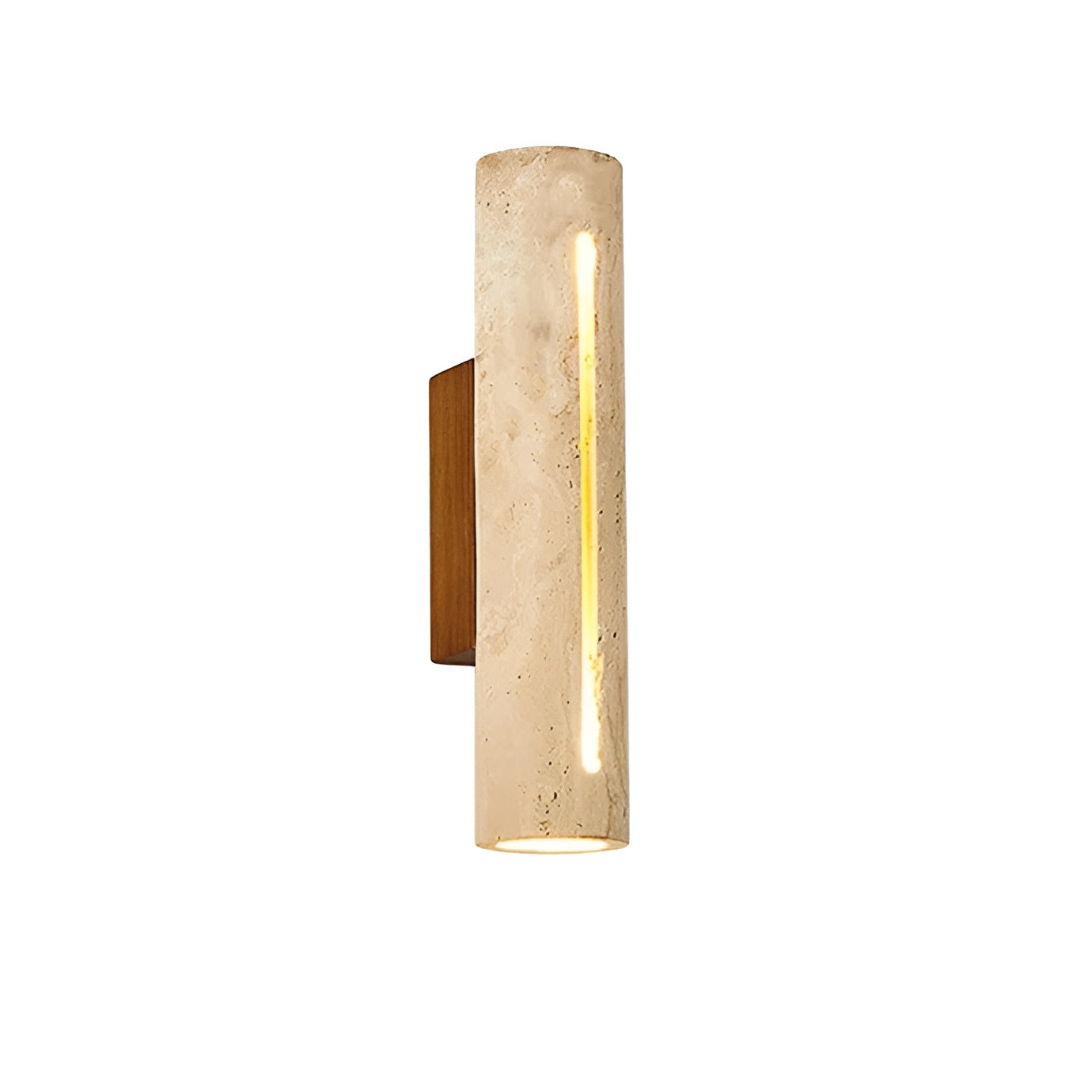 Applique Cylindre Pierre Premium | Décoration Intérieure Haute Qualité