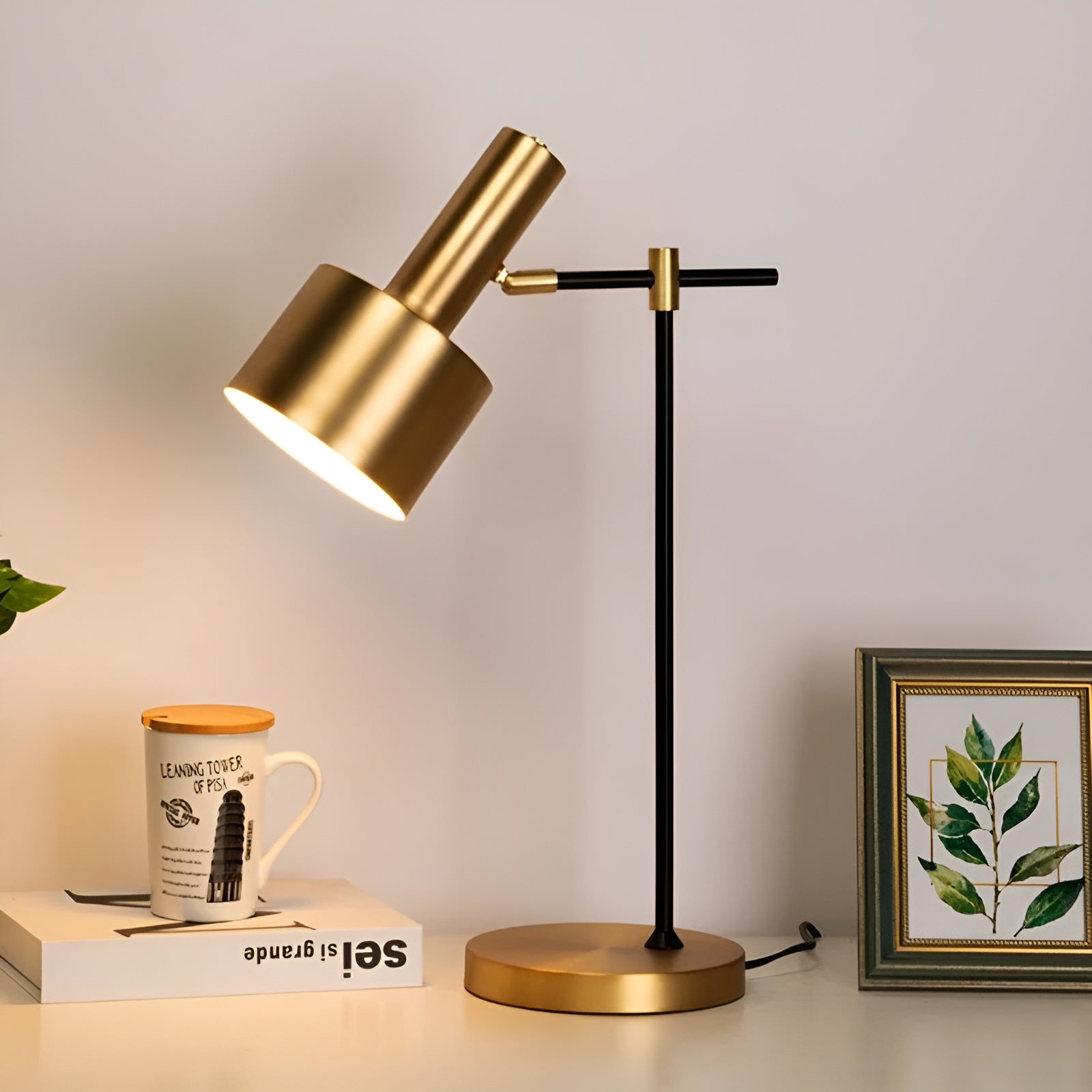 NordAura Lampe LED Créative | Design Unique pour Bureau et Chambre