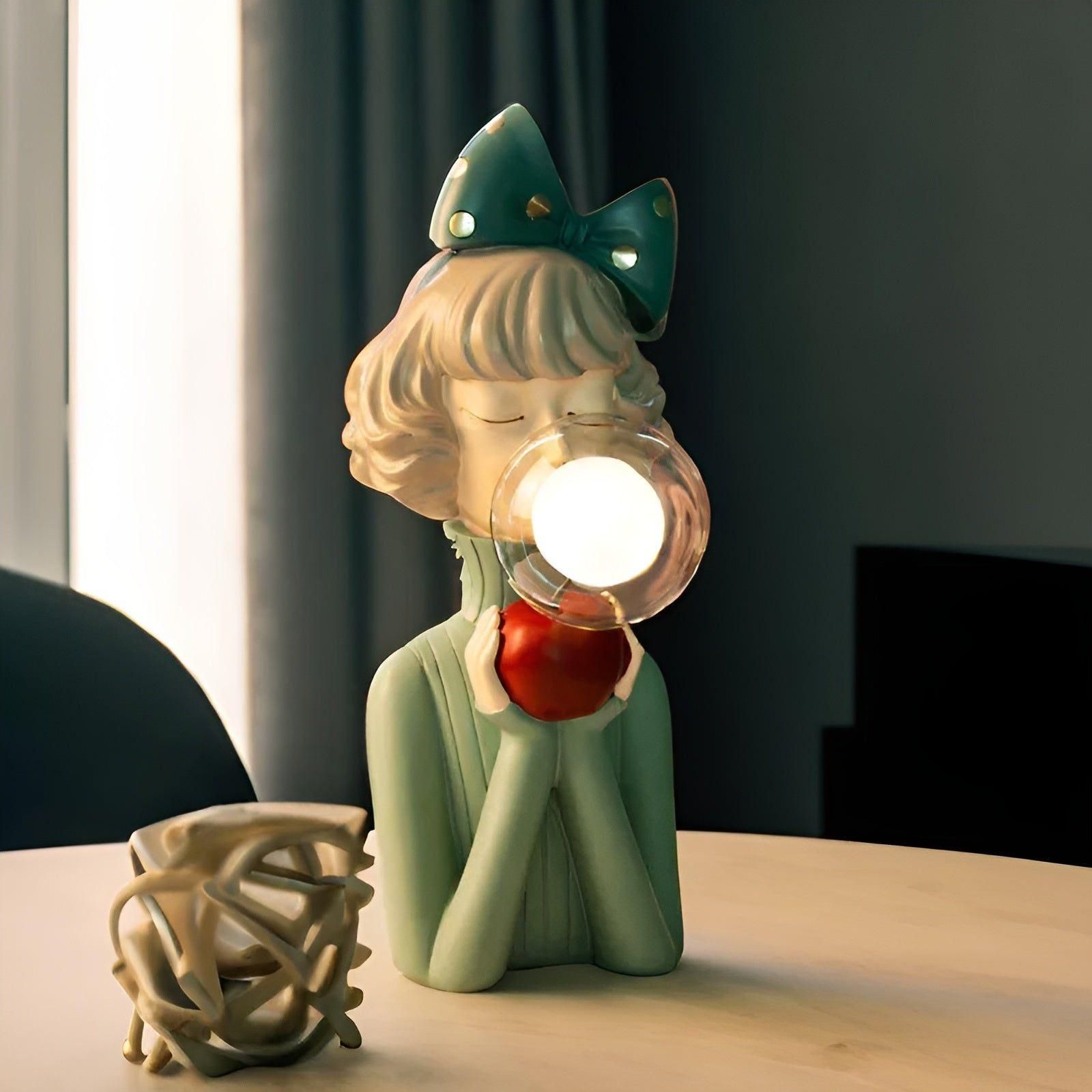 Bubble Girl Veilleuse USB Ornement | Ava ou Mia Bulles Lumineuses Décoratives