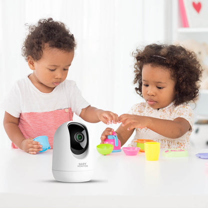 Babyphone Caméra WiFi HD avec Vision Nocturne — Surveillance Bébé et Sécurité