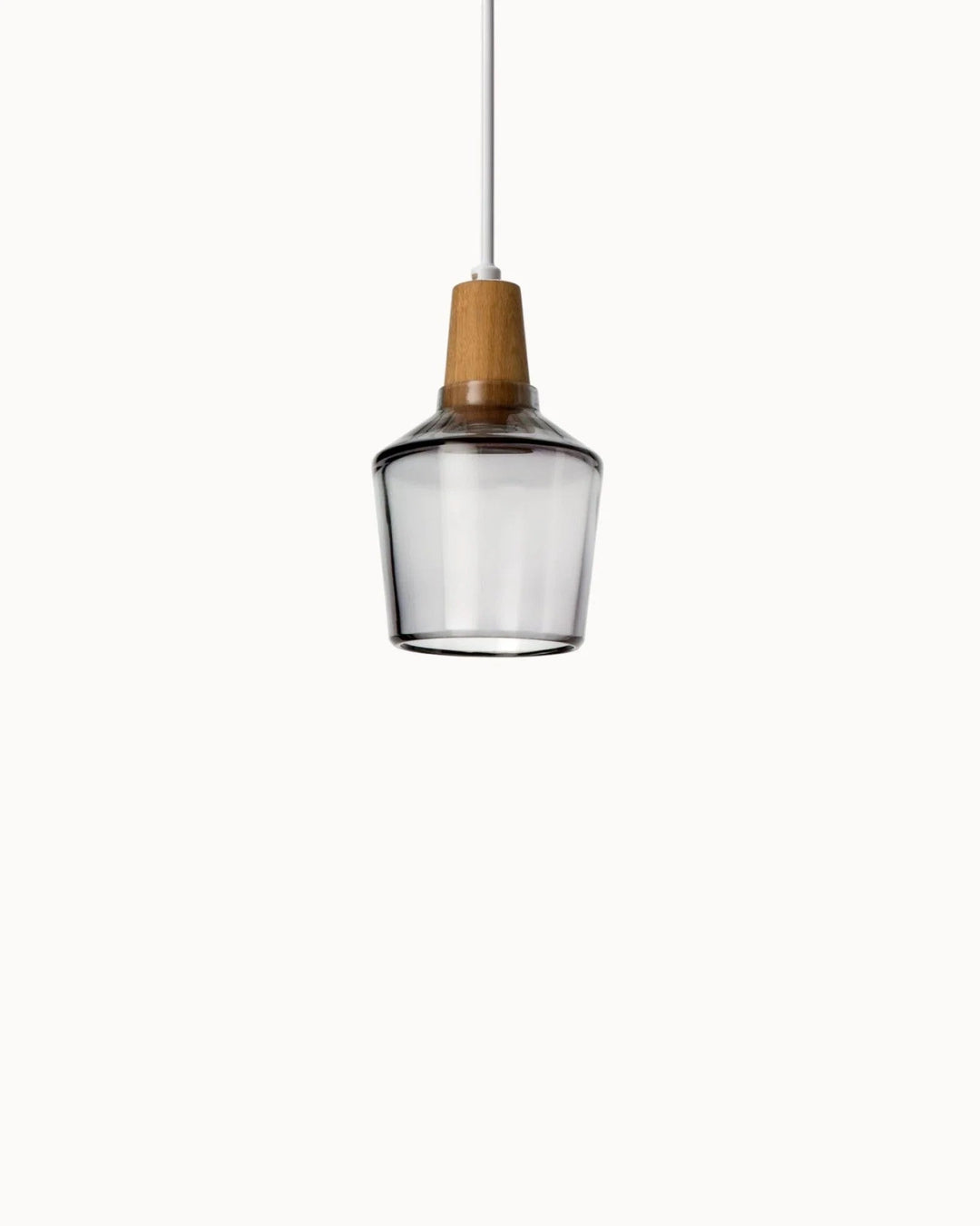 WoodenHalo Suspension Anneau en Bois LED | Design Anneau pour Salon Transparent A ou B