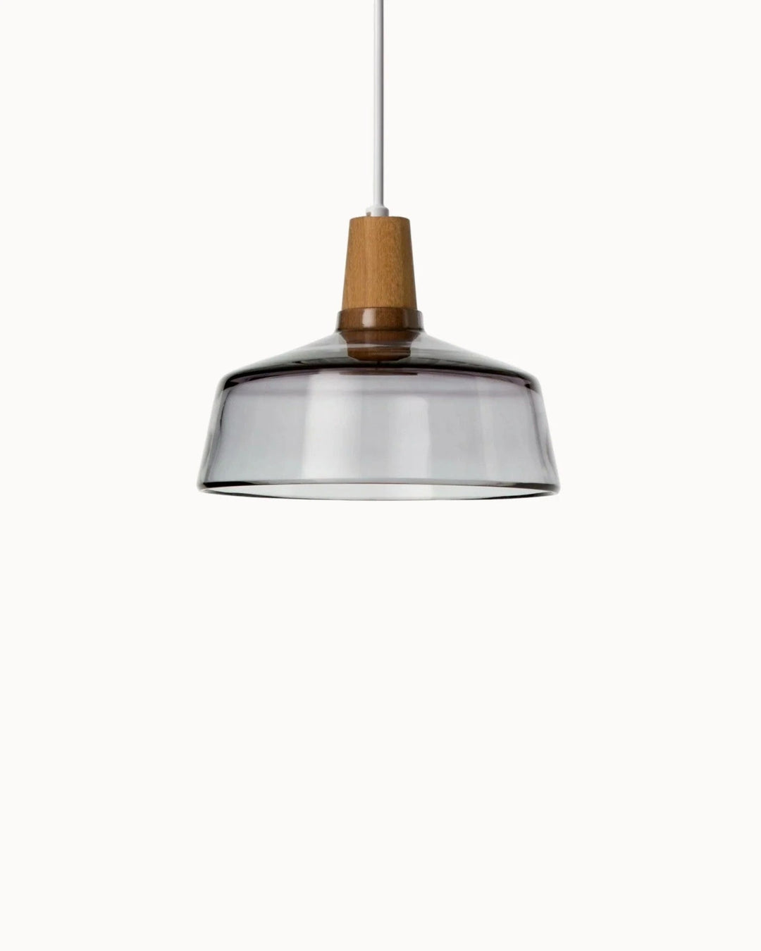 WoodenHalo Suspension Anneau en Bois LED | Design Anneau pour Salon Transparent A ou B