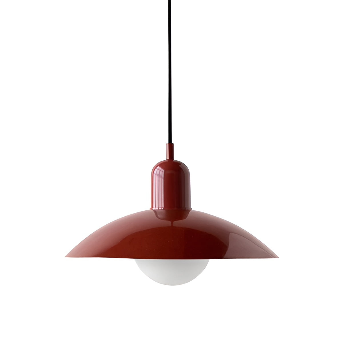 Macaron Suspension Scandinave Pastel Réglable | Blanc et Rose pour Salon