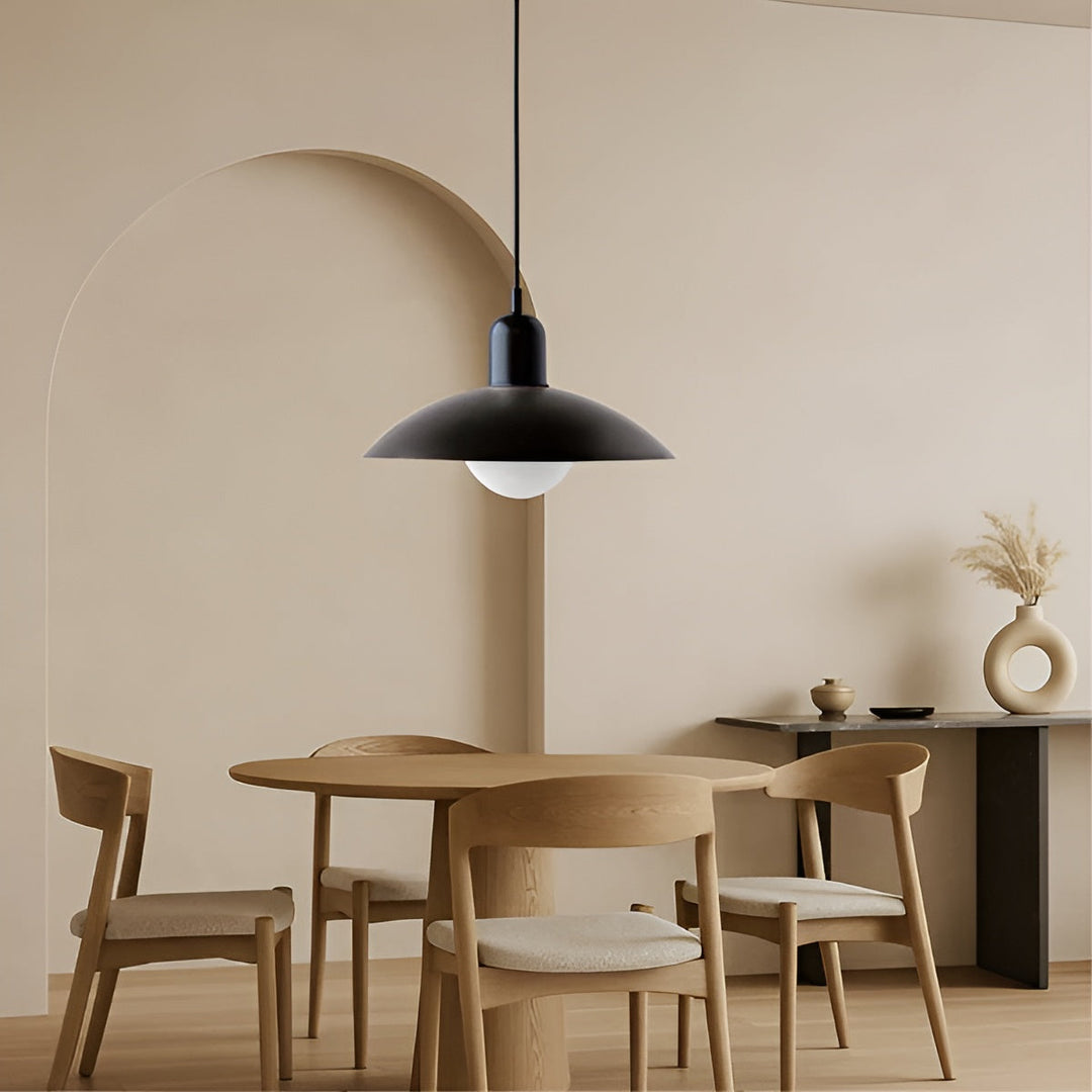 Macaron Suspension Scandinave Pastel Réglable | Blanc et Rose pour Salon