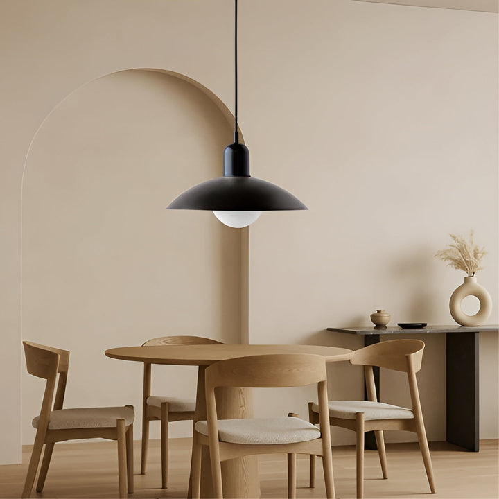 Macaron Suspension Scandinave Pastel Réglable | Blanc et Rose pour Salon