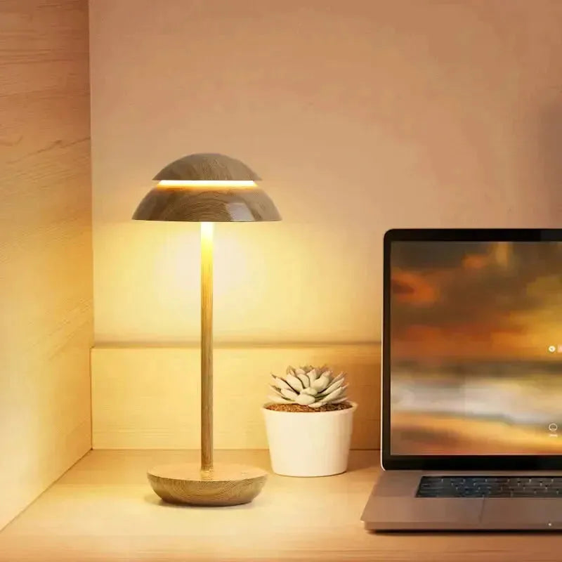 Lux Glow Lampe Esthétique Lumière Claire | Stylé Noir pour Bureau et Salon