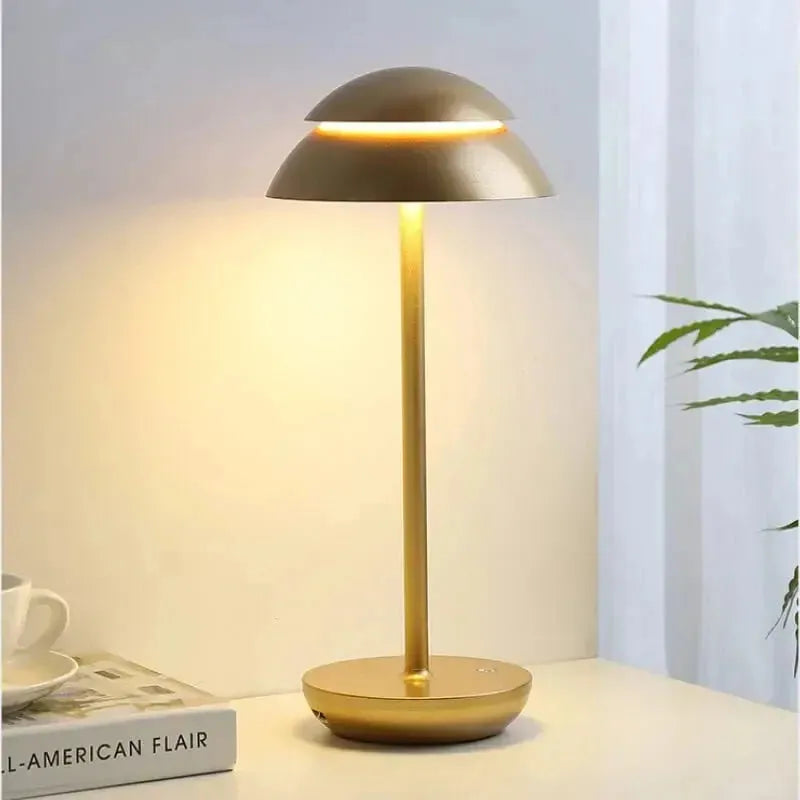 Lux Glow Lampe Esthétique Lumière Claire | Stylé Noir pour Bureau et Salon