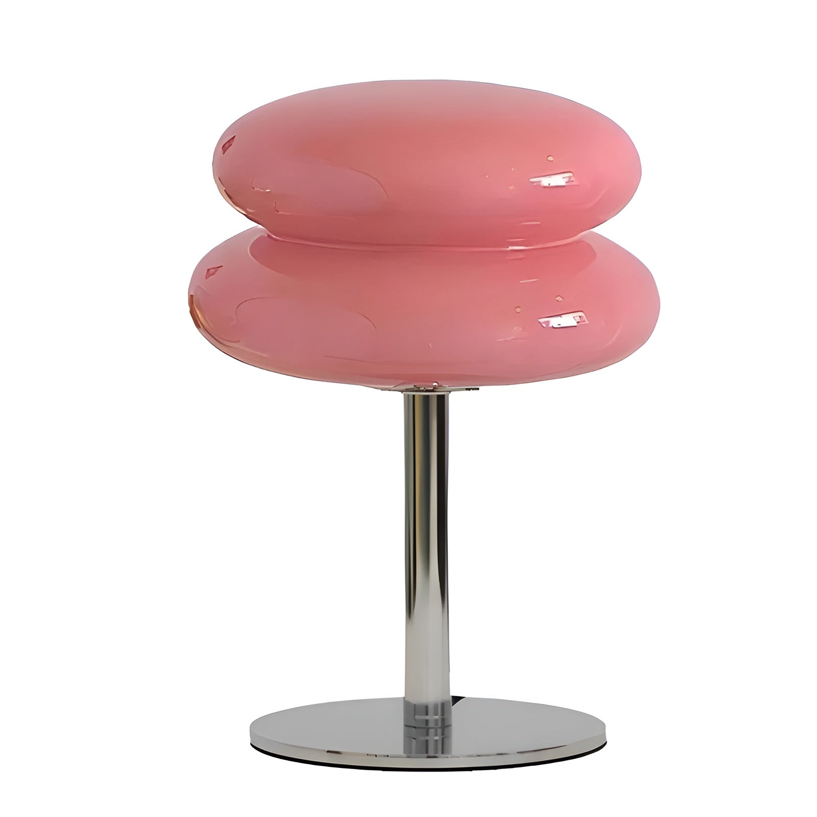 Lampe Macaron Verre Élégante Ambiance | Jaune Orange pour Salon Cosy