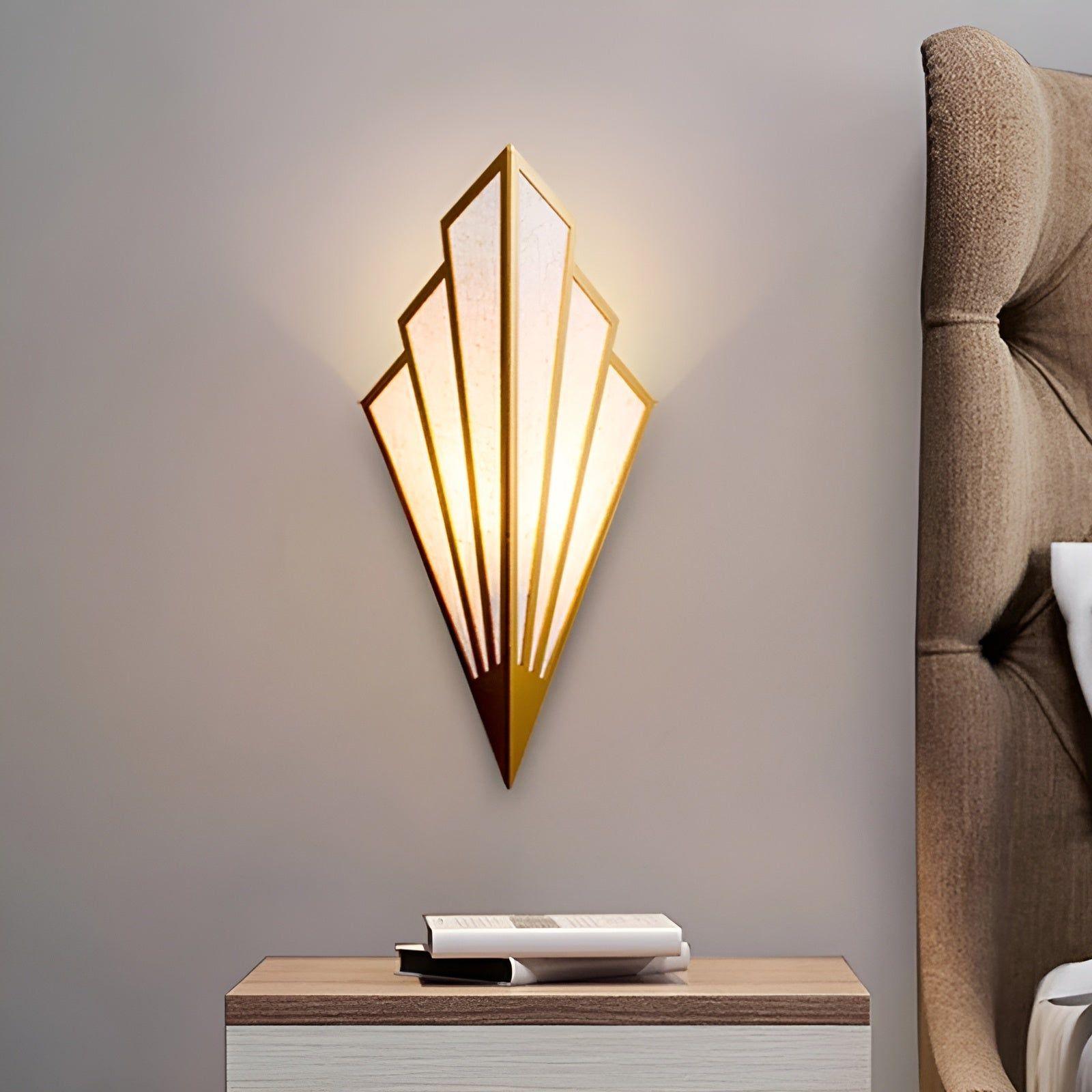 StarryGlow Applique LED Nordic Étoile | Décoration Moderne Salon Or ou Noir