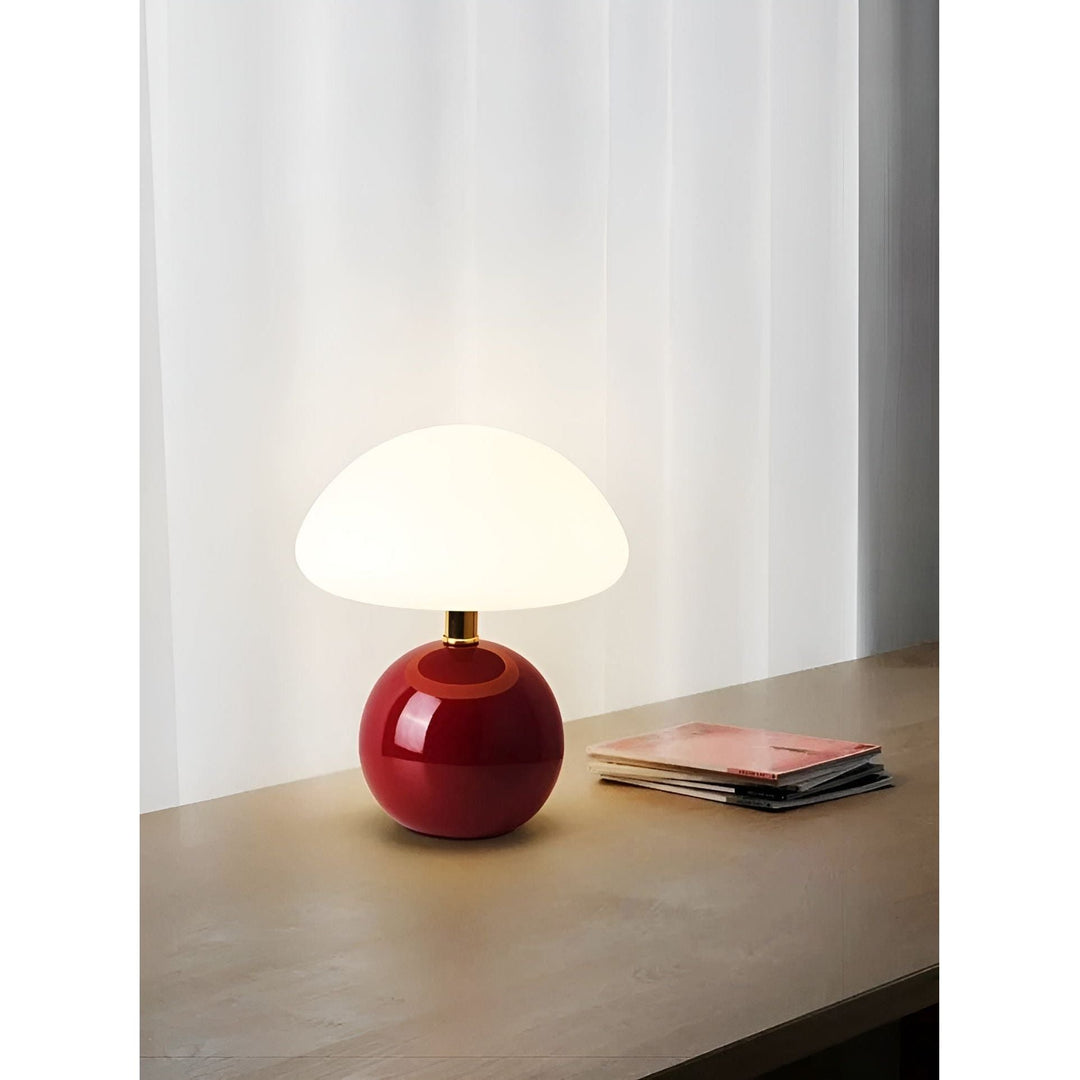 CreamyShine Veilleuse Champignon Cosy | Lumière Chaude Rose ou Jaune Chambre