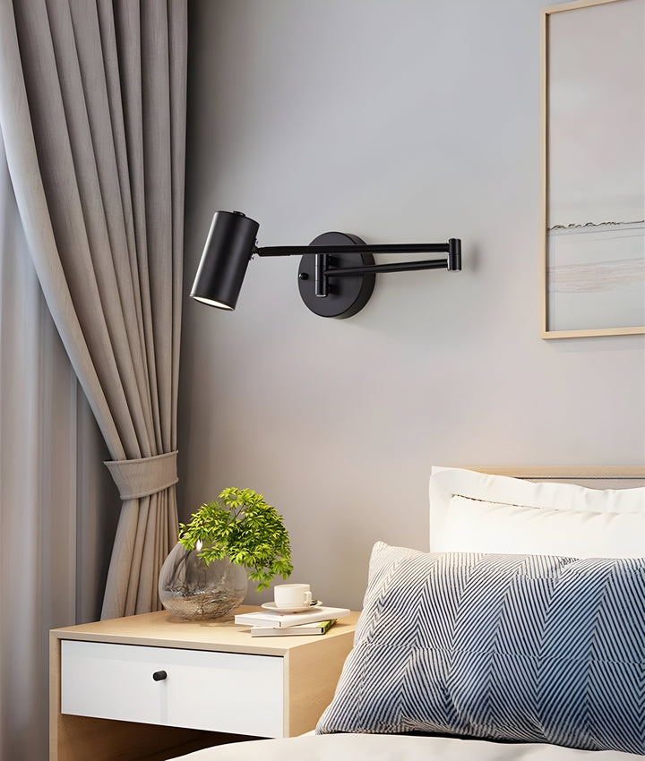 Lorix Applique LED Bras Articulé | Lampe de Lecture Chambre et Bureau
