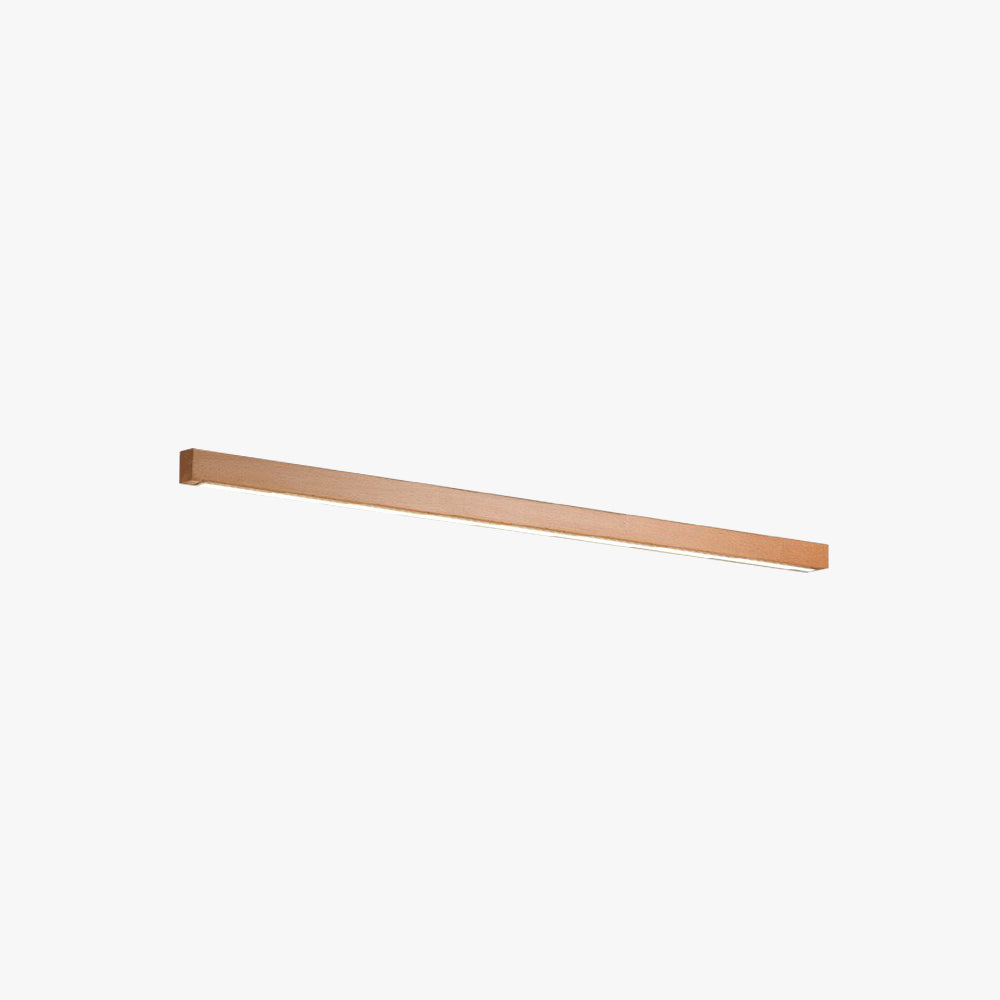 Muto Applique Linéaire Bois et Acrylique | Salon et Chambre Design Naturel