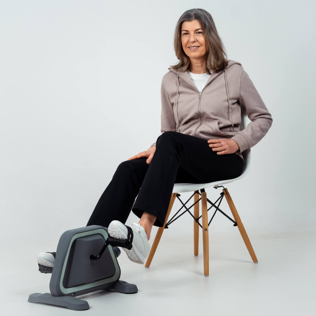 Vélo Pédalier Mini Portable pour Bureau — Circulation et Rééducation