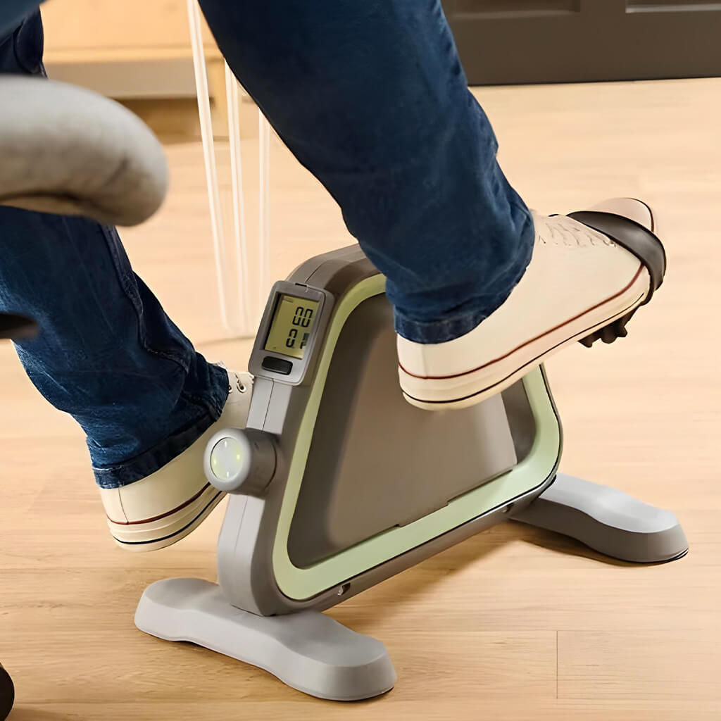 Vélo Pédalier Mini Portable pour Bureau — Circulation et Rééducation