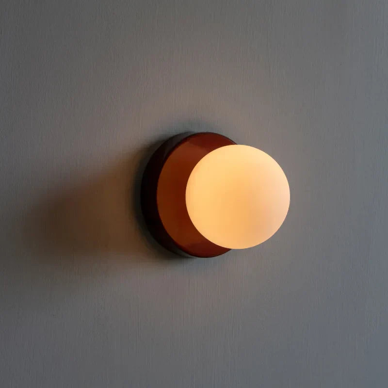 Lyyx Applique Ronde en Verre LED Moderne | Éclairage Intérieur Élégant