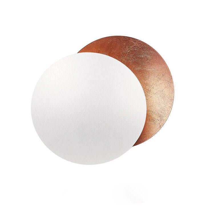 Applique Éclipse Élégante | Lumière Blanche Chaude pour Salon Moderne