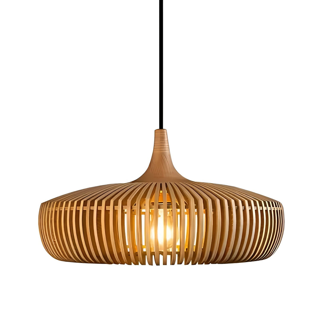 Suspension Bois Qualité Ambiance | Chêne ou Noyer pour Intérieur Cosy