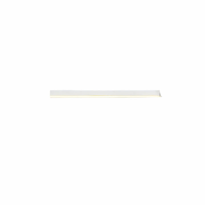 Plafonnier LED Moderne Doux et Chaud | Blanc 60cm pour Salon et Séjour Cosy