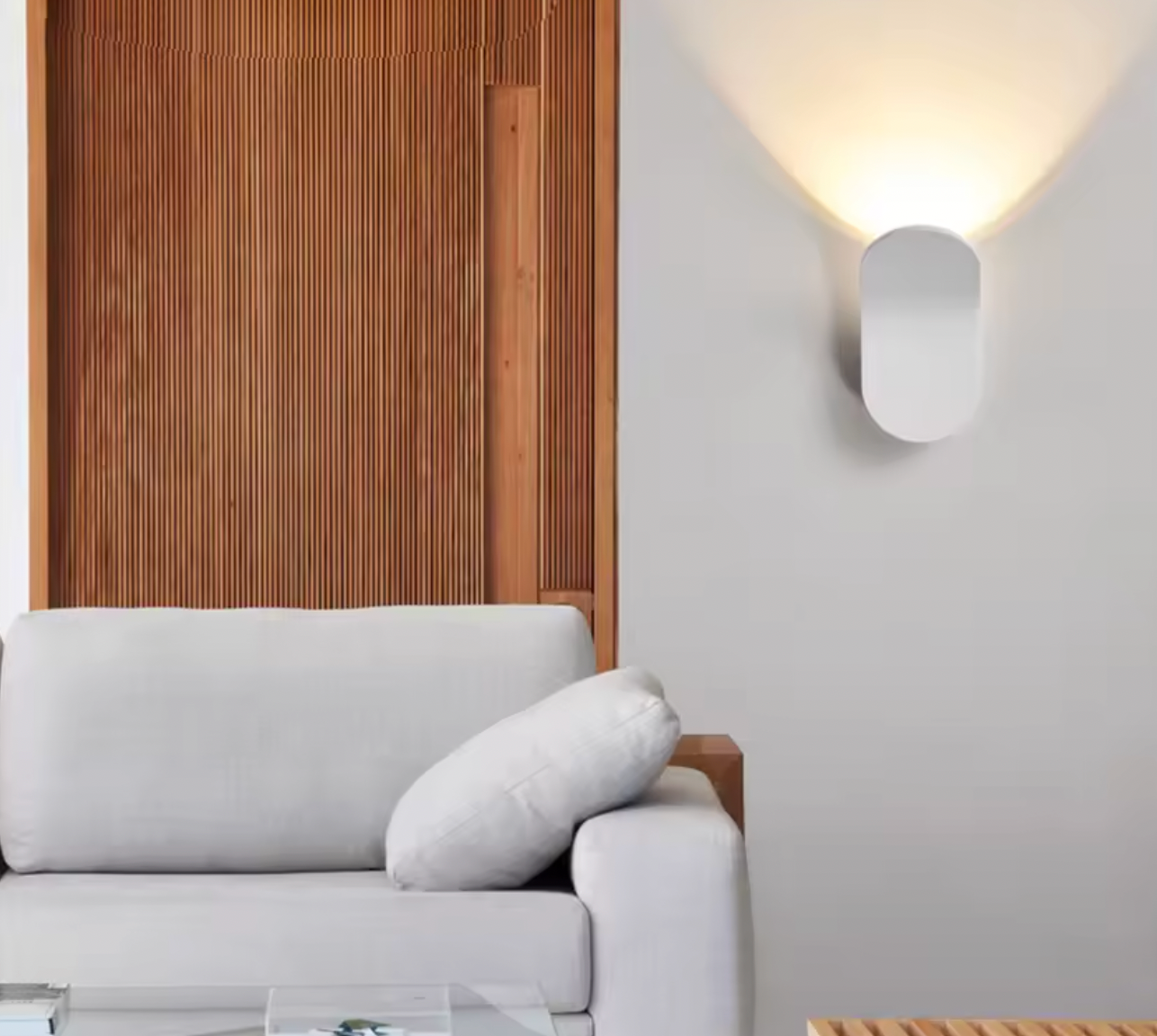 Applique Aluminium Moderne | Couleur de Lumière Réglable 3 Modes