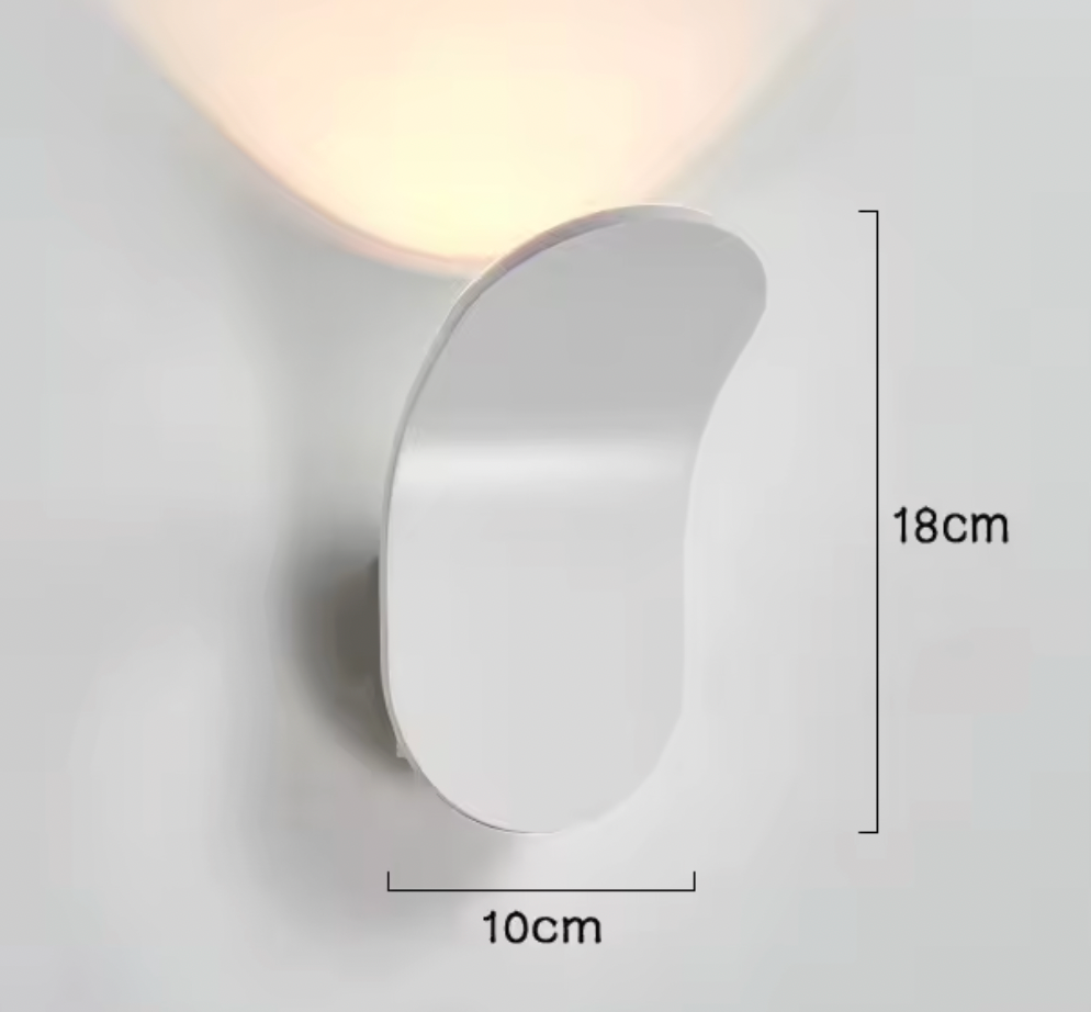 Applique Aluminium Moderne | Couleur de Lumière Réglable 3 Modes